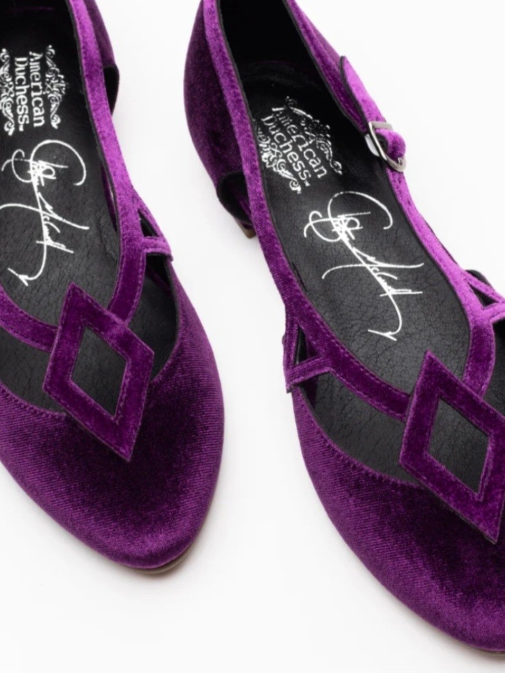 American Duchess - Mildred Vintage Flats - Christine McConnell Collection - Picture 10 of 12